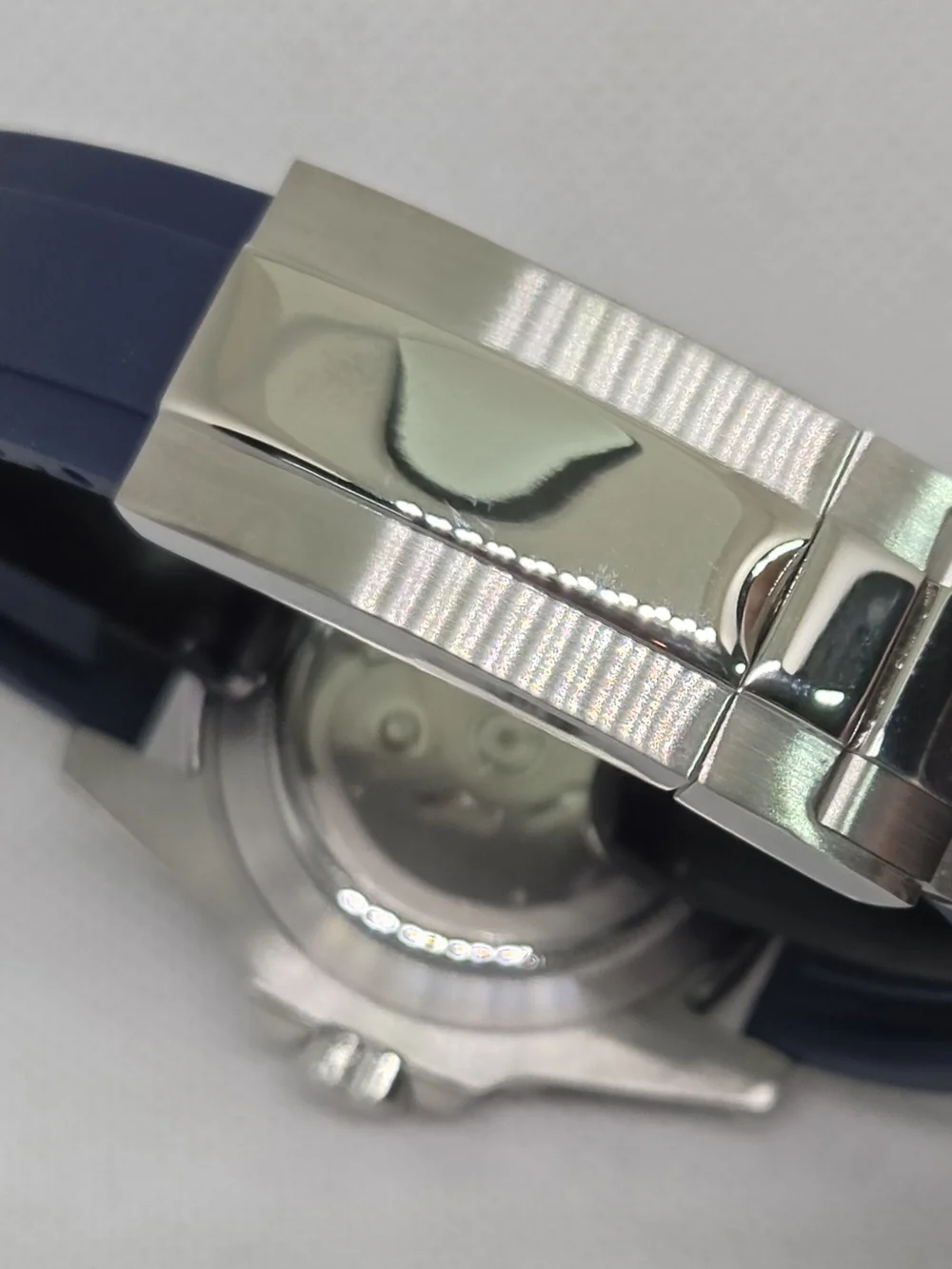 Custom 40mm Automatic Seiko Mod Watch NH35 Black & Blue Submariner